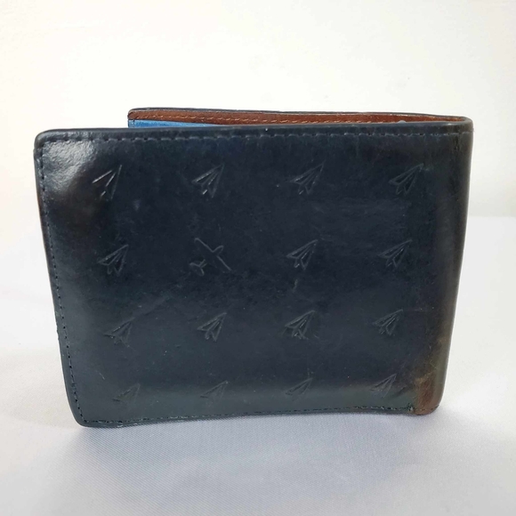 Vintage Fossil Leather Card Wallet - Picture 2 of 7
